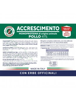 Accrescimento Pollo 3Kg