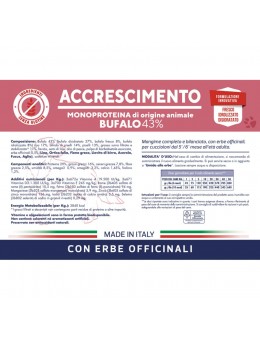 Accrescimento Bufalo 3Kg