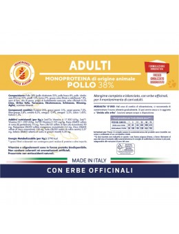 Adulti Pollo 3Kg