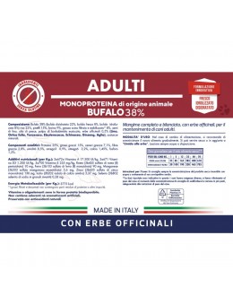 Adulti Bufalo 12,5Kg