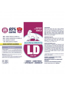 Accrescimento LD Agnello 3Kg