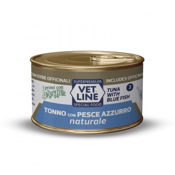 TONNO CON PESCE AZZURRO NATURALE  (24 Pezzi x 70gr)