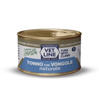 TONNO CON VONGOLE  NATURALE  (24 Pezzi x 70gr)