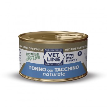 TONNO CON TACCHINO  NATURALE  (24 Pezzi x 70gr)