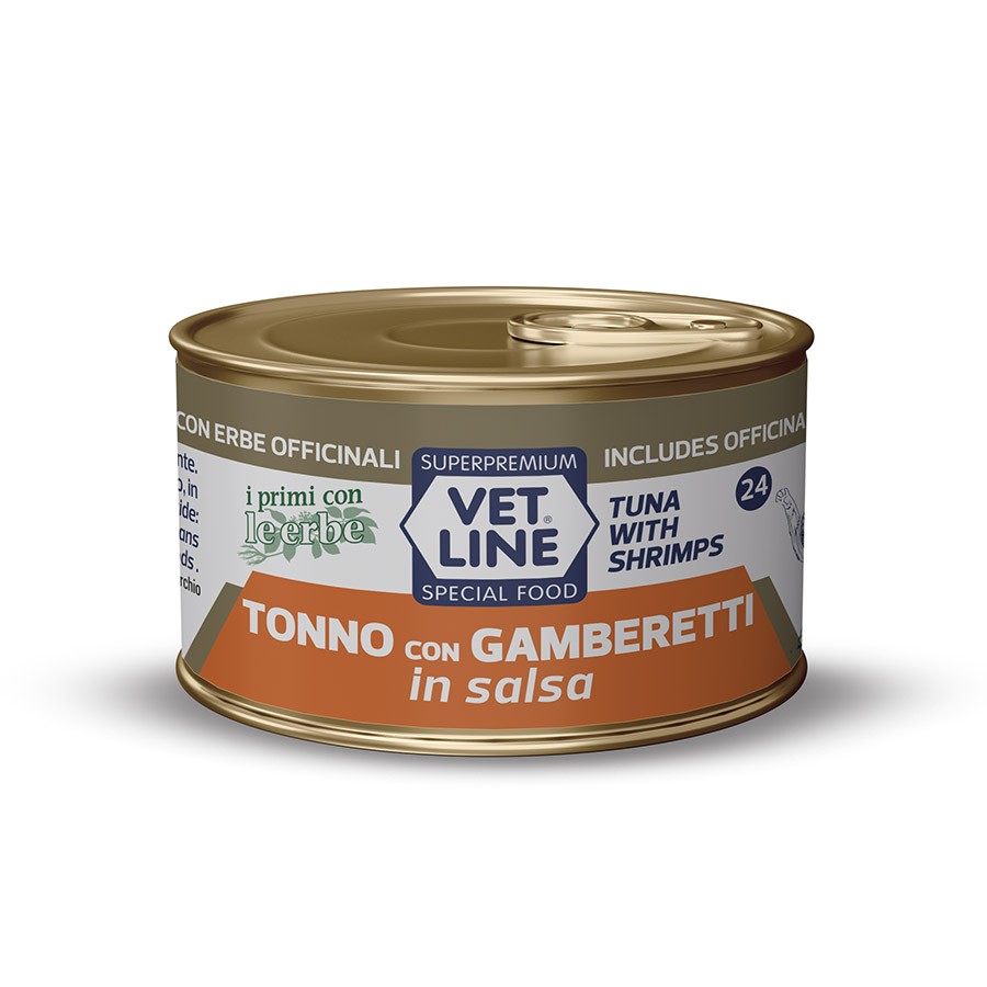 TONNO CON GAMBERETTI IN SALSA  (24 Pezzi x 70gr)