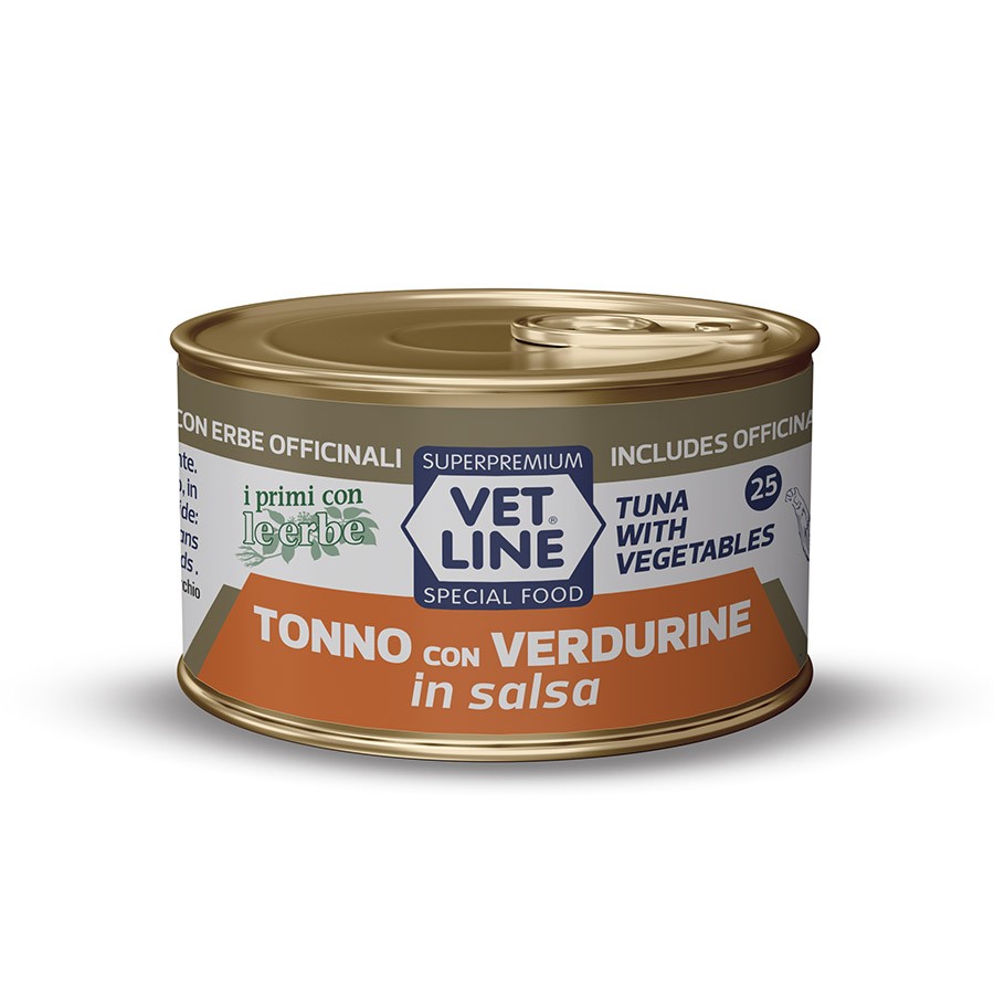 TONNO CON VERDURINE  IN SALSA  (24 Pezzi x 70gr)