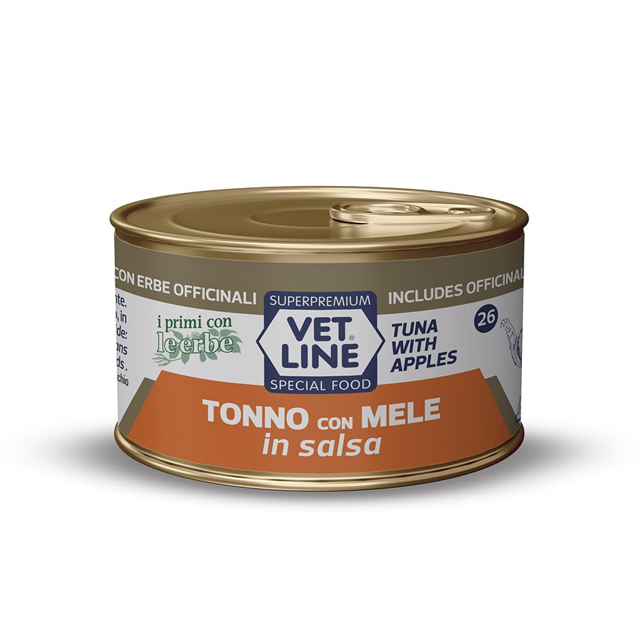 TONNO CON MELE  IN SALSA  (24 Pezzi x 70gr)