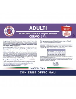 Adulti Cervo 3Kg